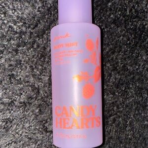 Pink Candy Hearts Body Mist lightly used see pics.